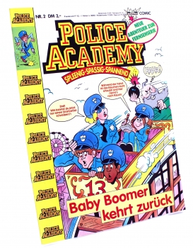 Police Academy Comic Magazin Nr. 2: Baby Boomer kehrt zurück von Bastei